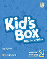 [9781108894692] KID'S BOX NEW GENERATION LEVEL 2 WORKBOOK WITH DIGITAL PACK AMERICAN ENGLISH