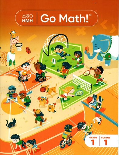 [9780358924531] GO MATH! MULTI-VOLUME STUDENT EDITION COLLECTION GRADE 1