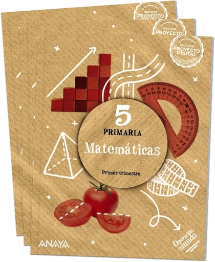 [9788414302385] MATEMÁTICAS 5º EDUCACION PRIMARIA OPERACIÓN MUNDO