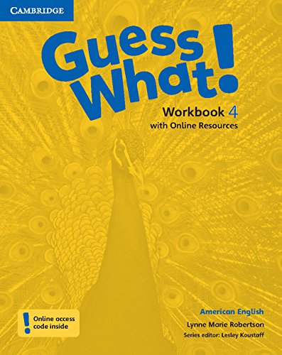 [9781107556966] AMERICAN ENGLISH 4 GUESS WHAT! WORKBOOK WITH ONLINE RESOURCES