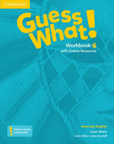[9781107557307] AMERICAN ENGLISH 6 GUESS WHAT! WORKBOOK WITH ONLINE RESOURCES 
