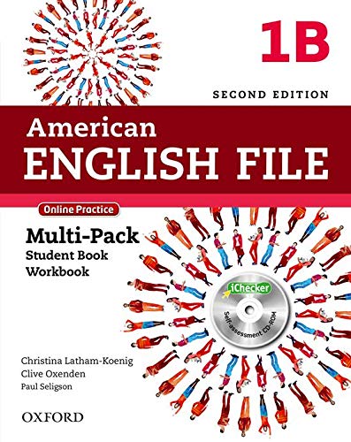 [9780194776233] AMERICAN ENGLISH FILE 1B ONLINE PRACTICE MULTIPACK STUDENT / WB 2ED +CD