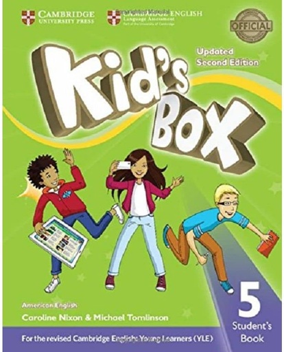 [9781316627556] AMERICAN ENGLISH KIDS BOX LV 5 STUDENTS BOOK 2ED EXAM UPDATE 