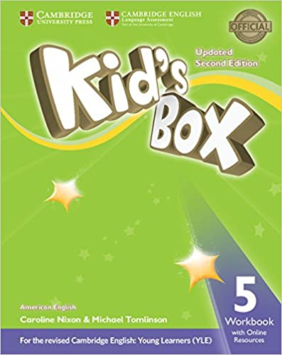 [9781316627211] AMERICAN ENGLISH KIDS BOX LV 5 WORKBOOK 2ED WITH ONLINE RESOURCES EXAM UPDATE