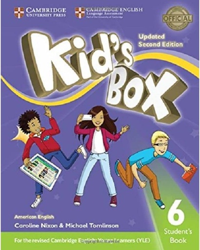 [9781316627563] AMERICAN ENGLISH KIDS BOX LV 6 STUDENTS BOOK 2ED EXAM UPDATE