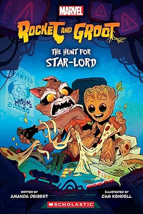[9781338890334] ROCKET AND GROOT #1: THE HUNT FOR STAR-LORD