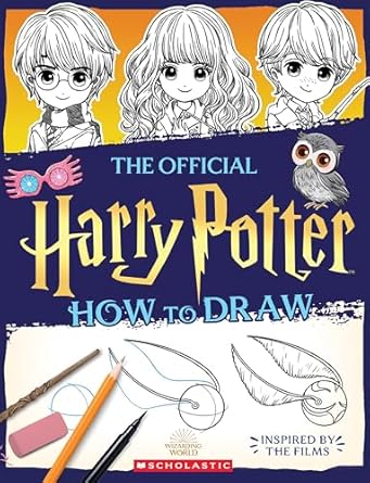 [9781339032313] THE OFFICIAL HARRY POTTER HOW TO DRAW