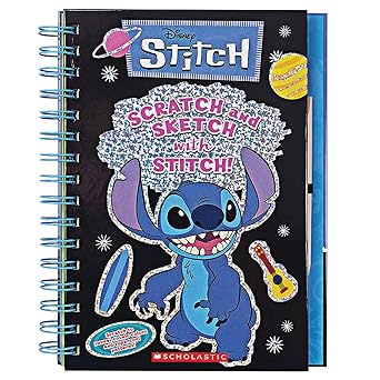 [9781339018058] DISNEY: STITCH SCRATCH & SKETCH