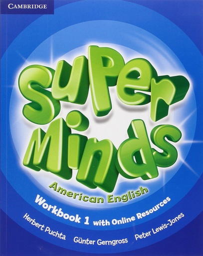 [9781107482654] AMERICAN ENGLISH SUPER MINDS LV 1 WORKBOOK WITH ONLINE RESOURCES