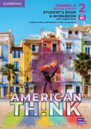 [9781108866255] AMERICAN ENGLISH THINK COMBO A LEVEL 2 2ED STUDENTS BOOK AND WORKBOOK WITH DIGITAL PACK 
