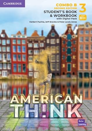 [9781108865913] AMERICAN ENGLISH THINK COMBO B LEVEL 3 2ED STUDENTS BOOK AND WORKBOOK WITH DIGITAL PACK 